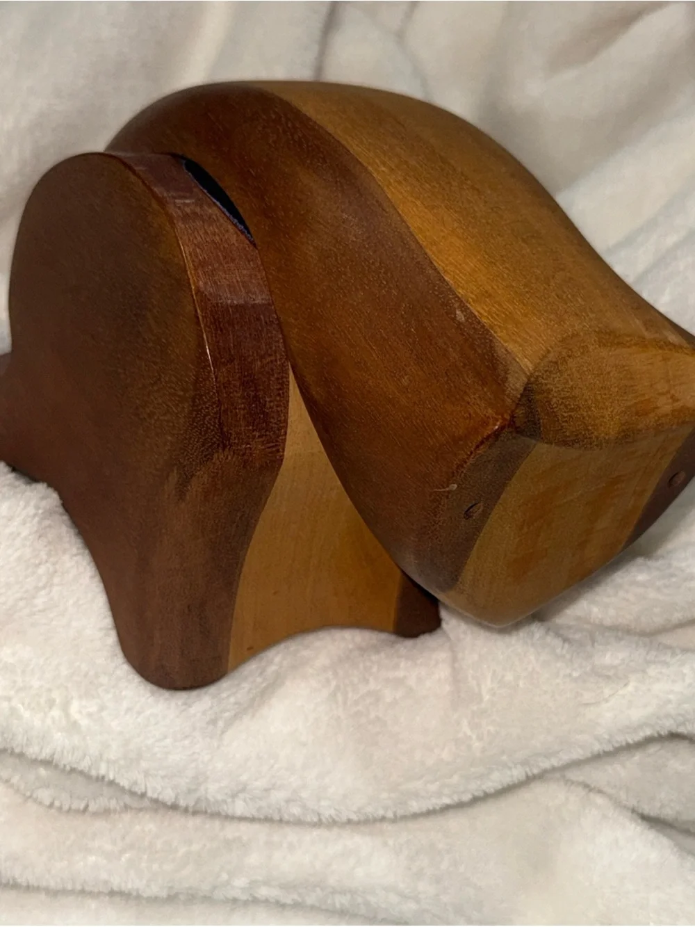 Handcrafted Creative Critters Tropical Wood Animal Figurine Puzzle Jewelry Box